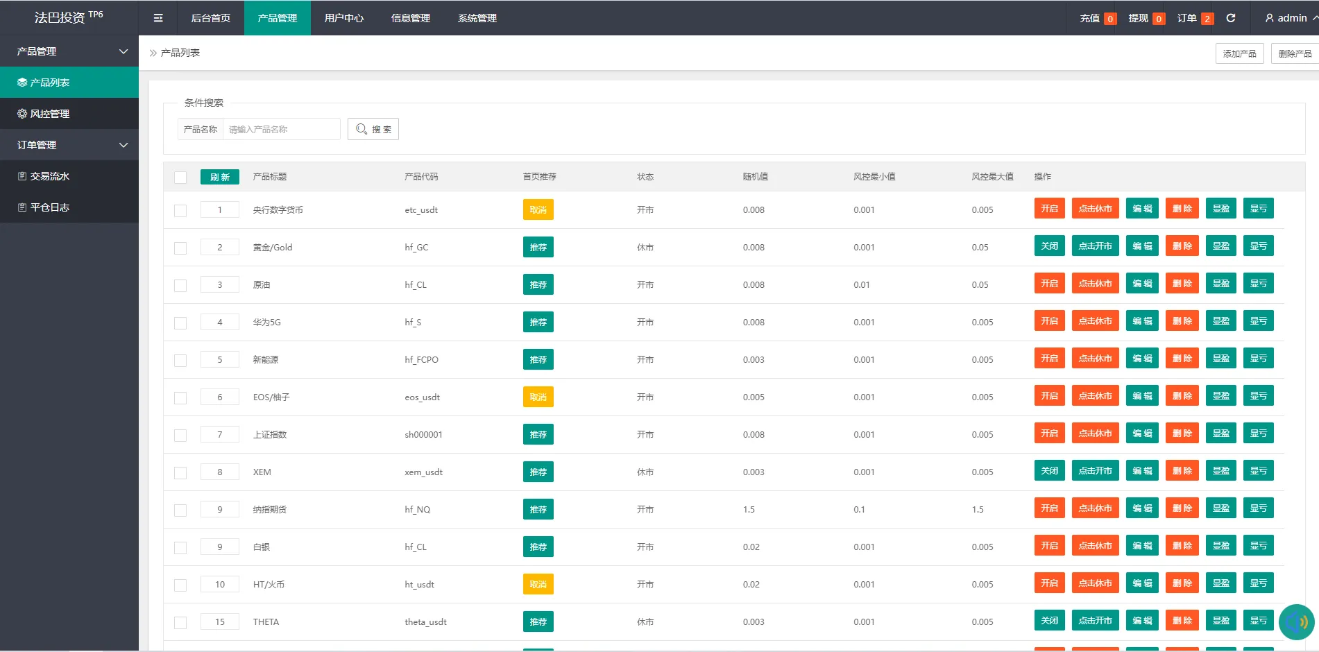 出海版理财系统/外汇微盘系统/余额宝/六种语言