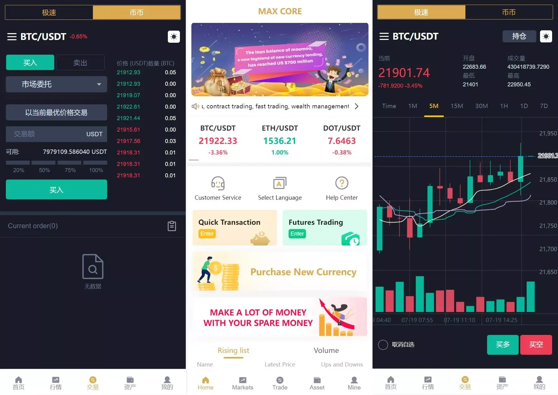 多语言交易所期权币币交易+质押挖矿+新币申购+区块链交易所源码下载