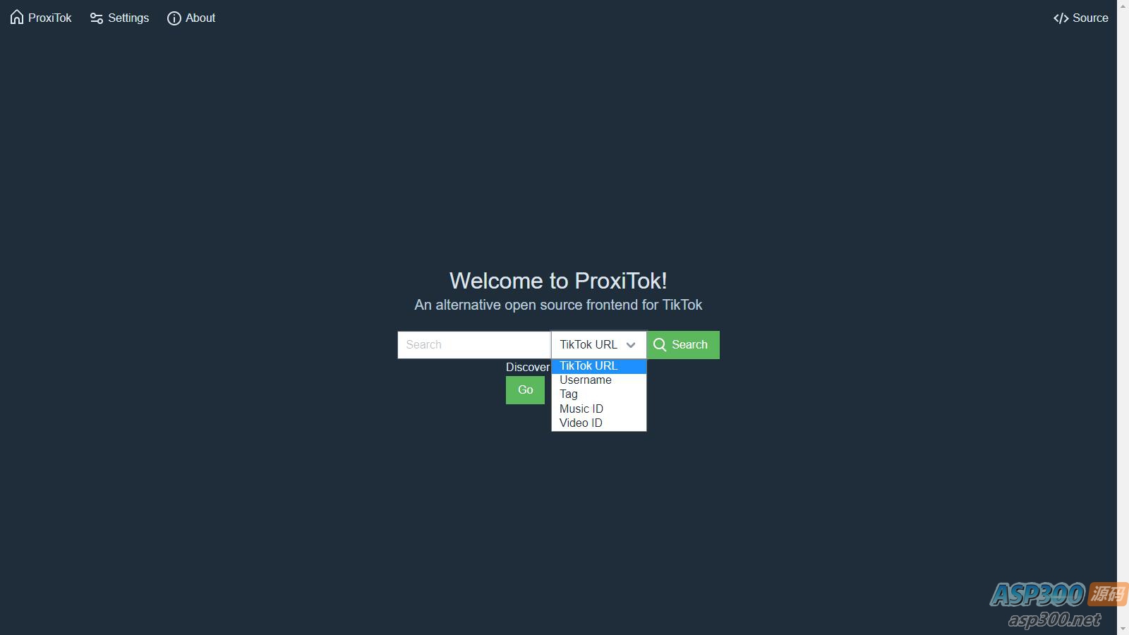 支持国内直连国际版抖音TikTok的简易程序 ProxiTok
