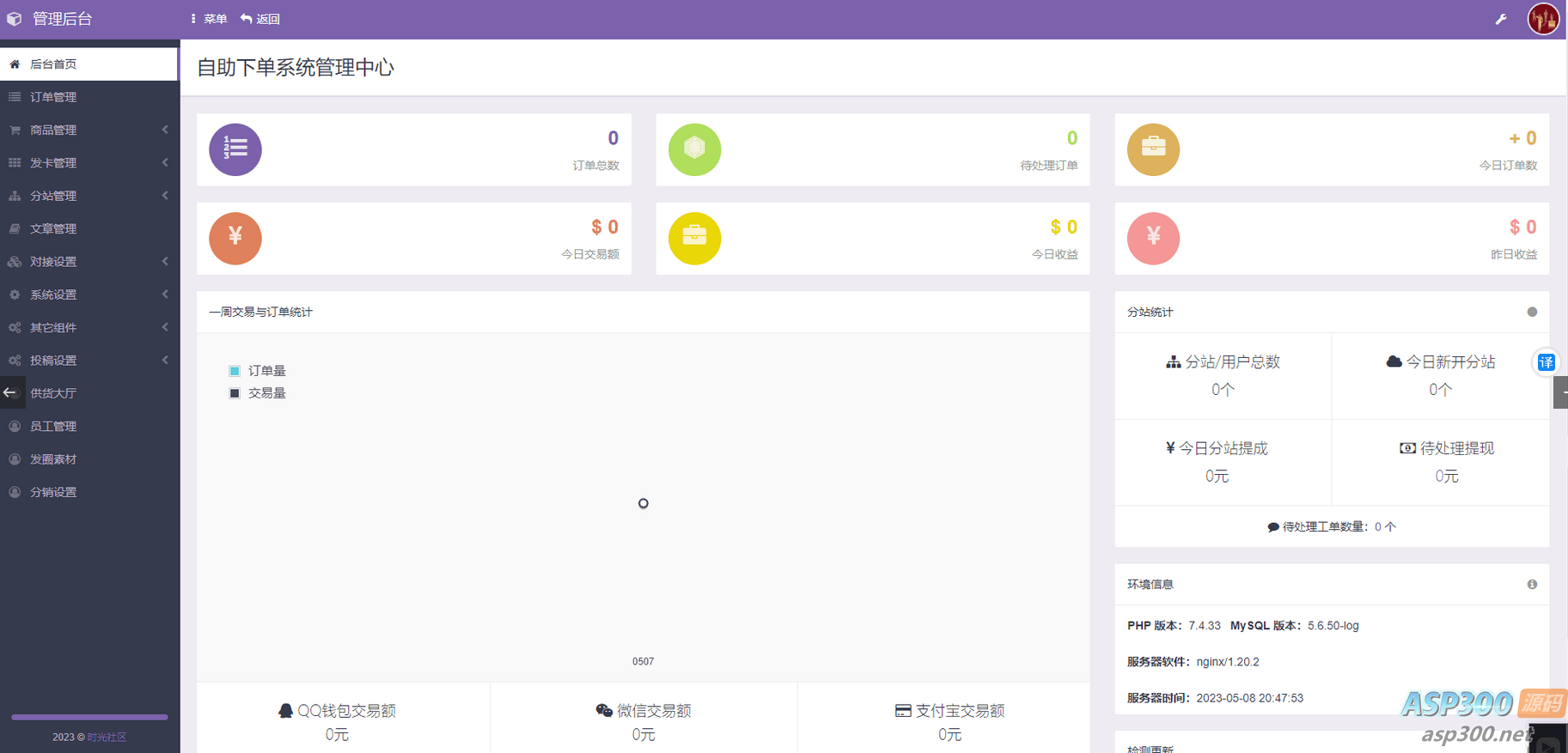 独家演示全开源全新彩虹晴天多功能系统源码/知识付费系统/虚拟商城系统/完美可用